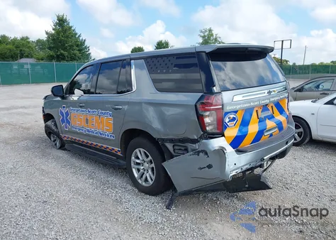 2023 Chevrolet Tahoe 4Wd Commercial Fleet from USA, damaged, VIN 1GNSKLED3PR256694